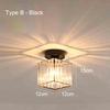Xiaomi Nordic Modern Simple Led Ceiling Lights Acrylic Crystal Lampshade Unique Lamp Designs Wall Aisle Corridor Living Room Pendant