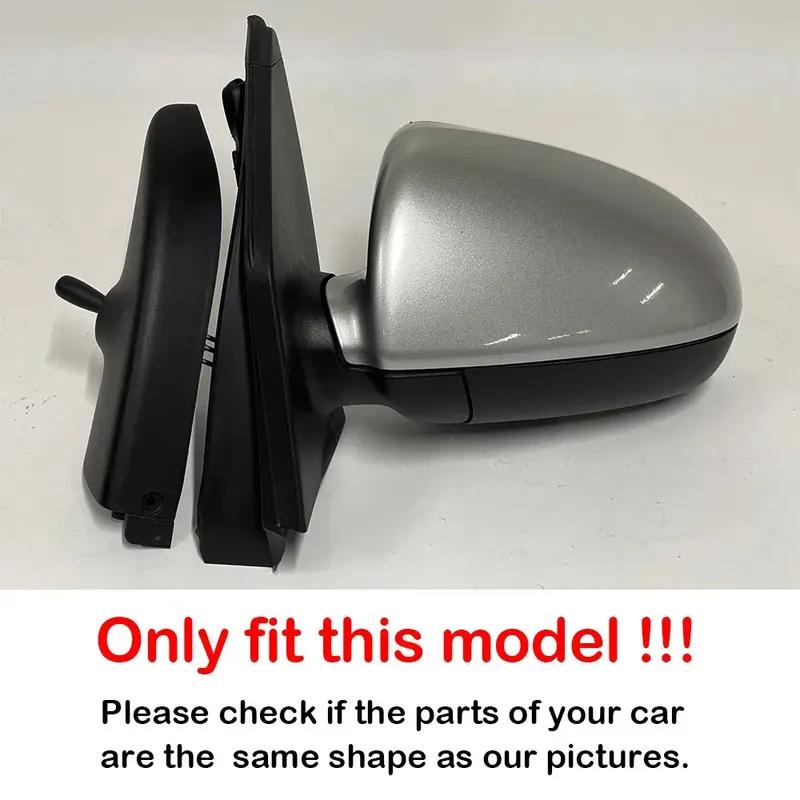 For Mercedes Benz Smart Fortwo W451 2008-2014 Car Rearview Side Mirror Cover Sticker Wing Cap Exterior Door Trim ABS Carbon