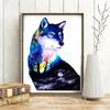 Diamond Embroidery Animal Craft Kit Full Square Round 5D DIY Diamond Painting Wolf Mosaic Tree Needlework Home Decoration