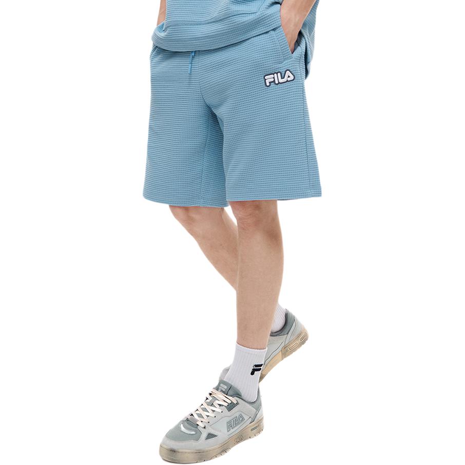 FILA FUSION Casual Shorts Men's Relaxed Blue Moderate T11M235607FBU