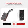 Étui en cuir pour clé de voiture à distance pour Land Rover Range Rover Sport Evoque Freelander pour Jaguar XF XJ XE XJL XFL