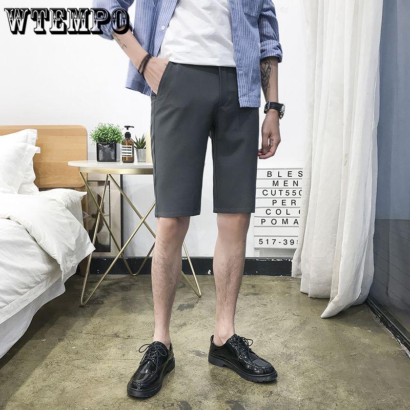 WTEMPO Summer Men's Shorts Loose Fashion Shorts Wide Leg Shorts Casual Shorts Suit Shorts Outdoor Beach Shorts