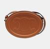 [Pre-Owned] Triomphe Small Brown Leather Crossbody Bag - Excellent #NVK2O7