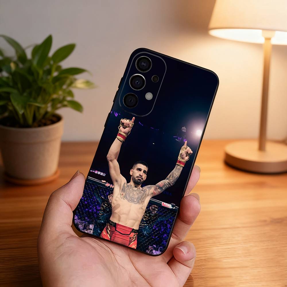

I-Ilia Fighting T-Topuria Phone Case For Samsung S25,S24,S21,S22,S23,S30,Ultra,S20,Plus,Fe,Lite,5G Black Cover Samsung S225G