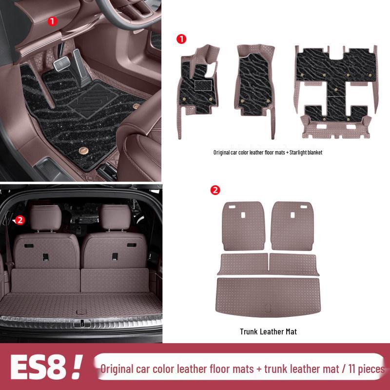 Third-Gen Nio ES8 Trunk Mat & Seat Back Accessories for 26 Models