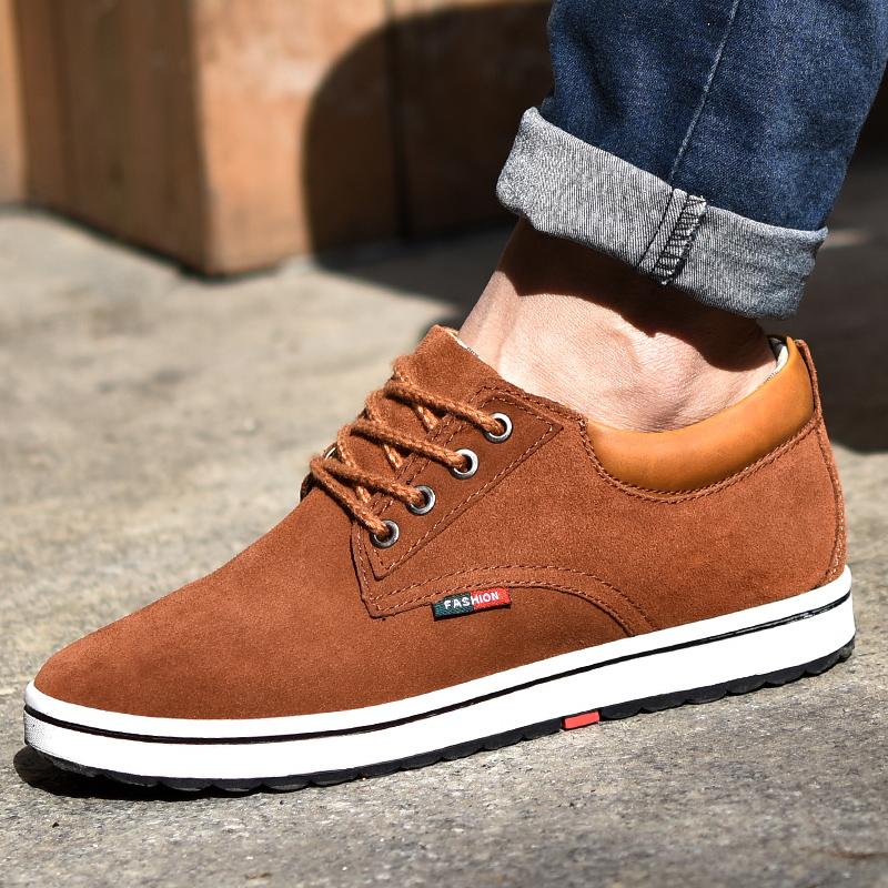 Heightening Shoes Elevator Shoes Height Increase Shoes Men Height Increase Insole 6CM Men Sneakers Sport Black Shoes