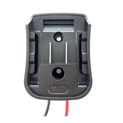 10.8V-12V Battery Mount Dock Power Connector With 14Awg Wires Connectors Adapter Tool For Makita 10.8V 12V Battery