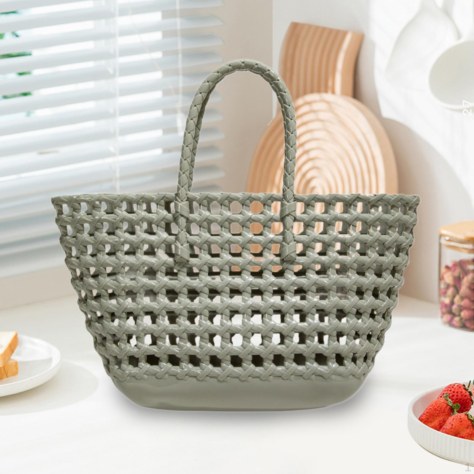 

Женщины № 39;s Легкая плетеная сумка-тоут, Идеально подходит для пляжа, шопинга, пикников и отпусков светло-зеленый