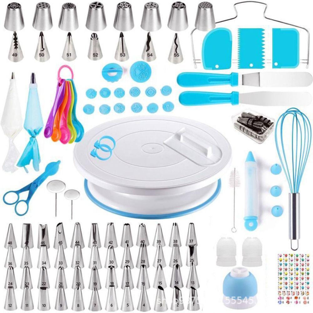 137Pcs Creative Cake Decorating Tools Kit Professional DIY Baking Tools  Baking Projects