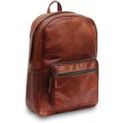 Neuer Unisex Leder Laptop Handgefertigt Lässiger Rucksack Messenger Reiserucksack Vintage