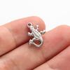 Various Animal Charm Gecko Butterfly Horse Stainless Steel Pendant For Jewelry Making Necklace Bracelets DIY Accessories Finding