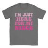 Lustiges Tante-Leben Tante Groovy Ich Bin Nur Wegen Meiner Nichte Hier T-Shirt Sommer T-Shirts 100% Baumwolle T-Shirt Für Unisex Muster T-Shirts