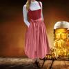 Dámské vintage retro šaty, univerzální pracovní šaty pro jevištní vystoupení a Oktoberfest párty