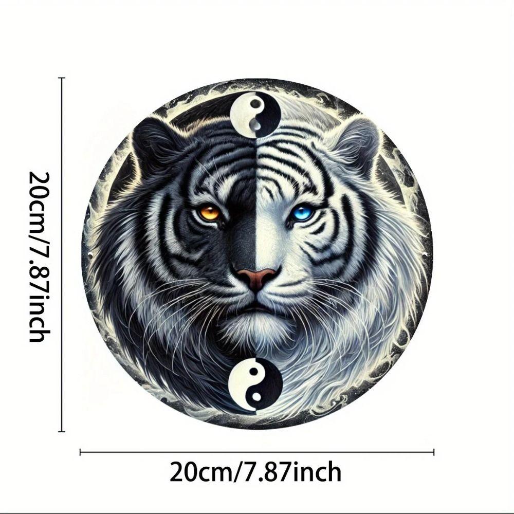 2D Flat Metal Wall Sign Decor