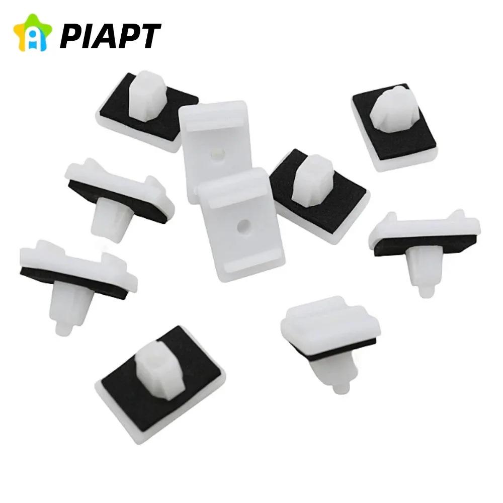10PCS Rocker Panel Molding Clips with Sealing Strip, Fits Hyundai Tucson 201 (OE# 87758-2S000)