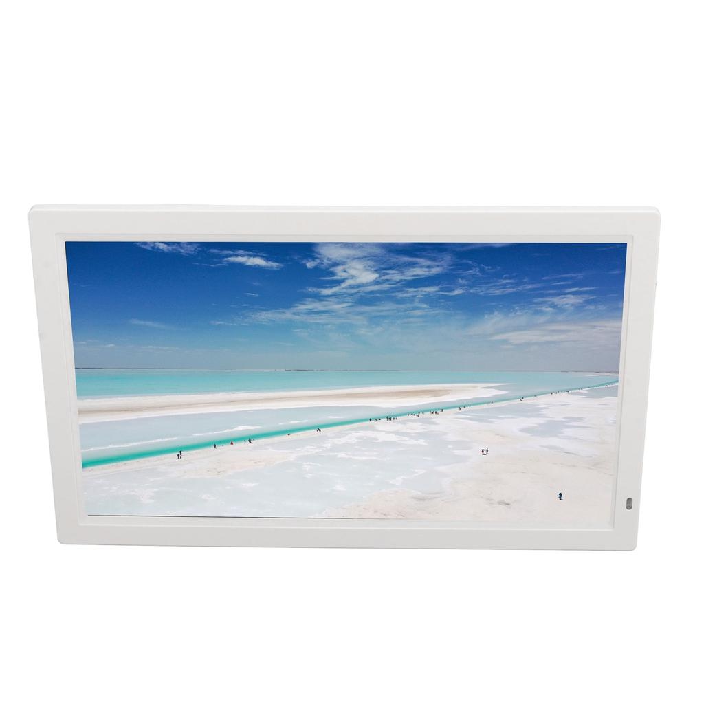 23,6 Zoll Digitaler Bilderrahmen 16:9 IPS Display 1920x1080 Unterstützt Video Ton Bild Elektronisch