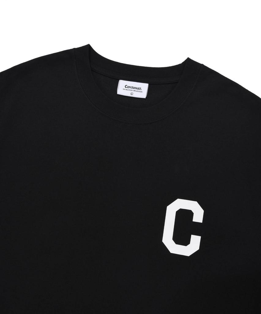 COVERNAT C Logo T-Shirt Black