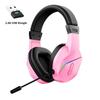 2.4G Bluetooth Luminous Gaming Headset with USB Wireless Transmitter - Low Latency Esports Audio.