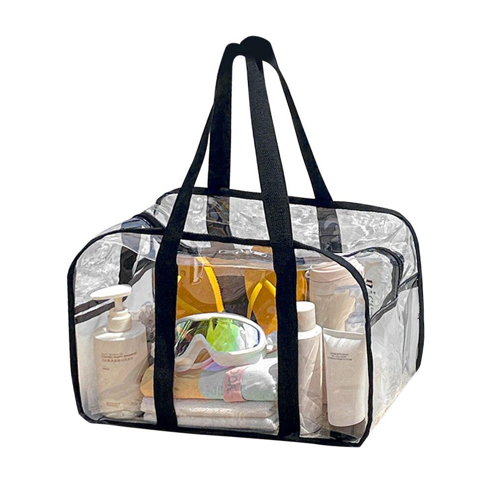 Waterproof Swimming Beach Bag Transparent Toiletry Bag New Travel Clothing Storage Bag