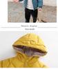 2024 Autumn/Winter Down Cotton Jacket for Toddlers - Boys & Girls Plus Velvet Warm Coat