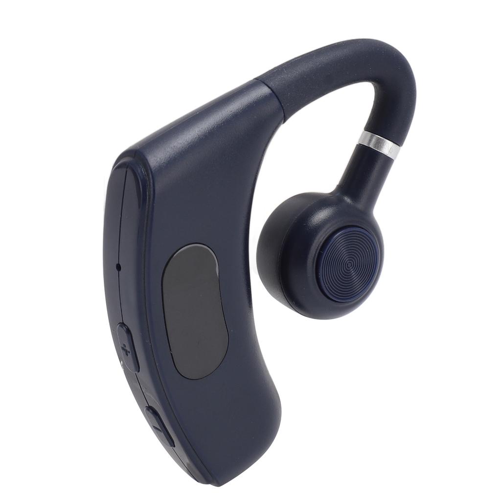 Single Ear Bluetooth Headset BT 5.4 Noise Reduction Long Standby Time 180 Degree Wireless Earpiece