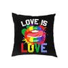 Love Is Love Print Cushion Cover LGBT Pride Pillowcase Love Wins Rainbow Home Decor Lgbtq Lesbian Gay Sofa Throw Pillow Coversbzlgbtcw,(5)