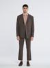 Comspace1980 [M~5Xl] Loose Fit Setup Blazer [Brown]