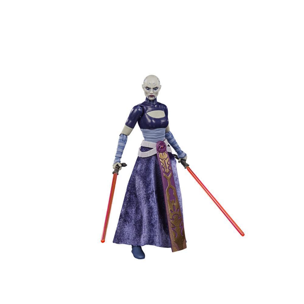 Star Wars Black Series Asajj Ventress 6-inch action figure. US version. Size: Box height approximately 23cm.