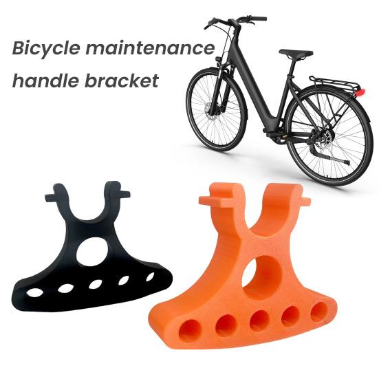 1 Pair Portable Bike Repair Stand Handlebar Bracket Strong Load-bearing Compact Universal Bicycle Handlebar Jacks