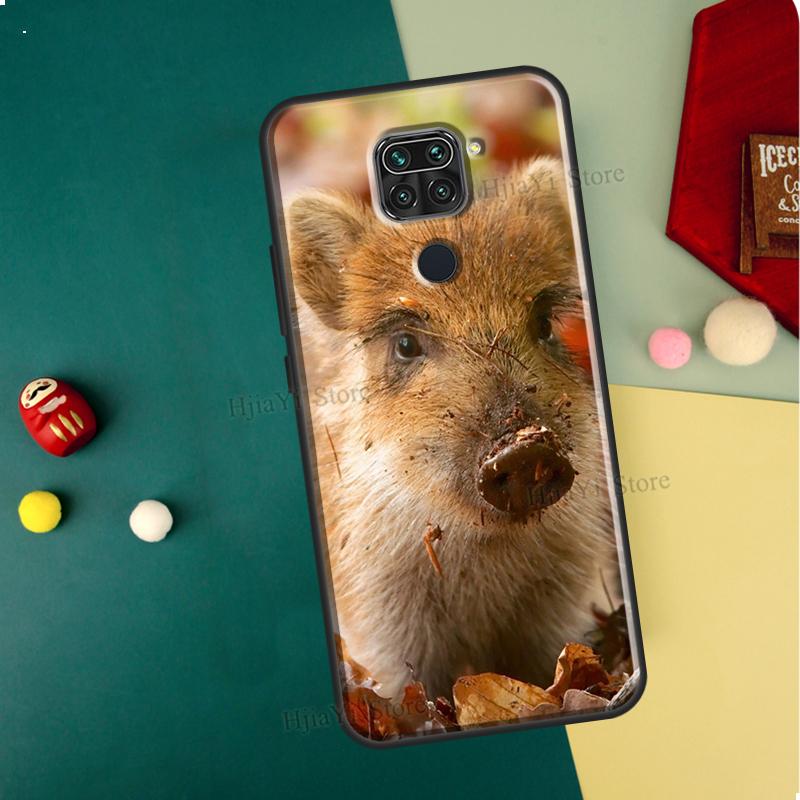 Wild Boar Case For Xiaomi Redmi 10 9 9A 9C 9T Cover For Redmi Note 11 10 7 8 9 Pro 9S 11S 10S Coque