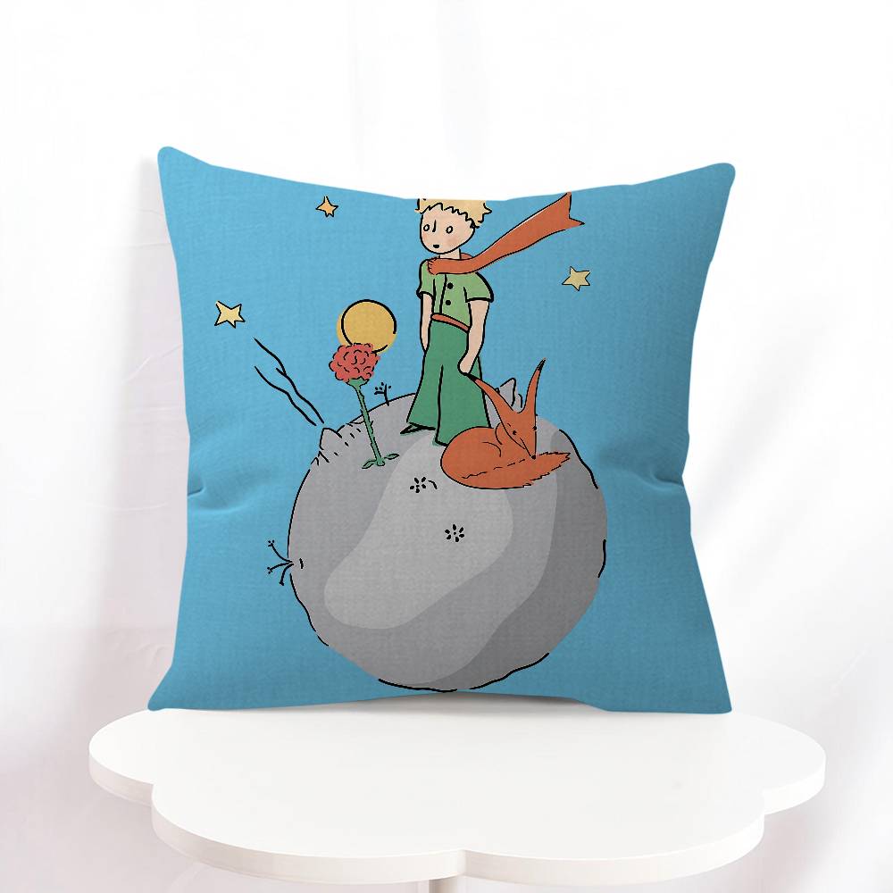 Poszewka na poduszkę biurową Le P-Petit Prince Pokrowiec na poduszkę samochodową 45x45 cm Poszewka na poduszkę lędźwiową Poszewka na poduszkę do sofy