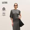 Women's Round Neck Casual Mid-Sleeve T-Shirt