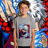 Boys Girls Cotton T Shirt My Hero Academia Dabi Anime Print Kids Casual Short Sleeve Top Soft Breathable Summer Clothing