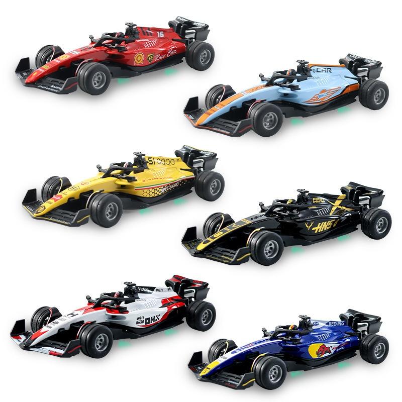 AAXQ1 2026 New Rc Car 1:64 Mini Alloy Car Model, Adjustable Lighting Formula Racing, Children'S Remote Control Car