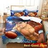 Fighting Spirit Hajime No Ipo Anime Beding Set Print With Pilowcase Bed Soft Duvet Cover Soft Single Double Quen Super King-Sized Dimensionsd
