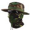 Camouflage Boonie Cap & Balaclava Set, Foldable Soft Wide Brim Hat Sunscreen Caps for Outdoor Hunting Fishing