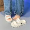 Women New Platform Slippers Outdoor Fashion Thick Sole Beach Sandals Comfort Soft EVA Slides Non-slip House Bath Slippers