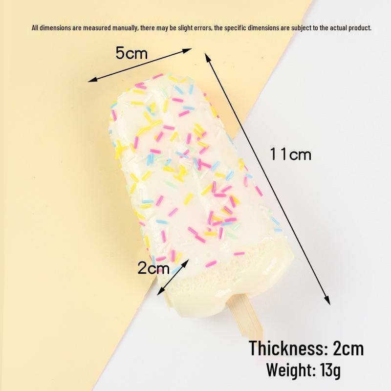 Simulation Ice Cream Refrigerator Magnet Display Prop