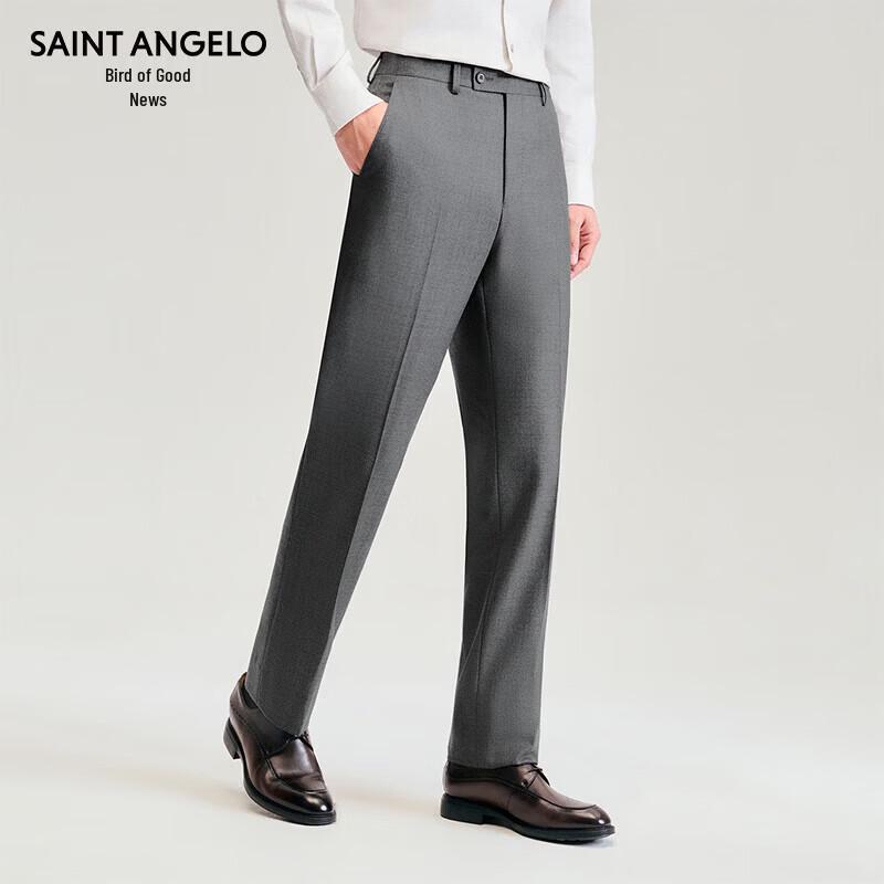 Baoxiniao Men's Wool Business Formal Trousers