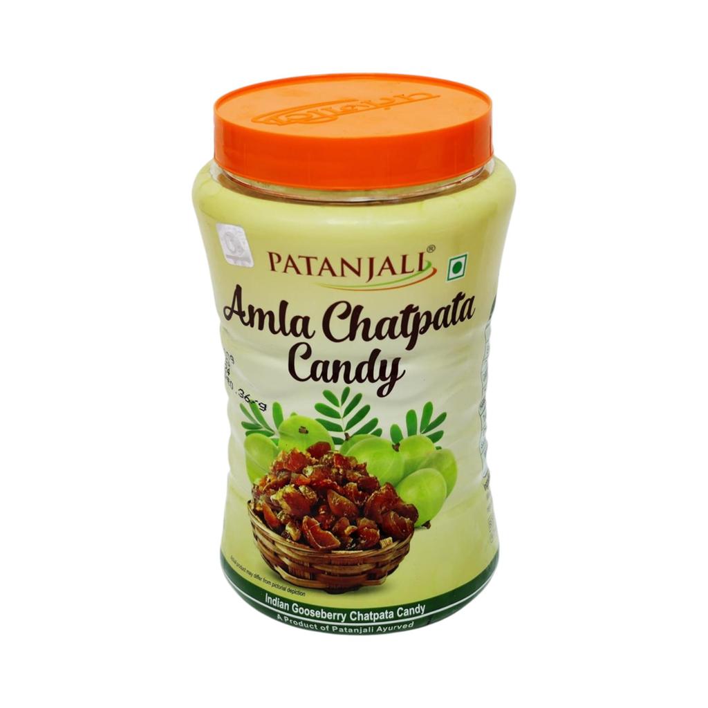 Patanjali Amla Chatpata Candy 500 g Tangy Sweet Gooseberry Candy Snack Digestive Treat Pack Of 1
