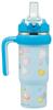 Skater Straw with Direct Sanrio Puffy Balloon Tumbler, 830ml, Insulated, Cold/Hot, Handle, 2-Way, Drinking, Cinnamoroll, Design, STSTB9-A
