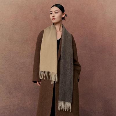 Wanshili 'Whispers' 100% Wool Women's Scarf & Shawl