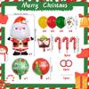 Christmas Balloons Santa Claus Snowman Happy New Year Christmas Party Decorations Globo Kids Gifts Toys Xmas Birthday Party Decorations