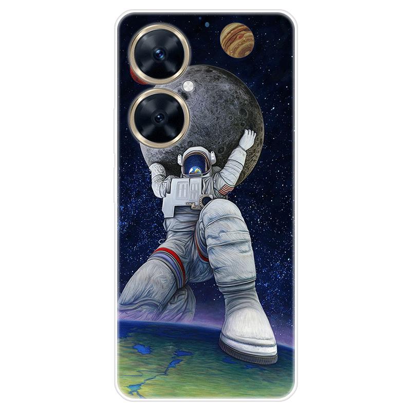 Für Huawei nova 11i nova11i Fall Weiche Silikon Zurück Abdeckung Cartoon Telefon Fall Diversifizierung