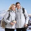 Unisex Waterdicht Drie-in-Eén Ski Jack met Donsvoering voor Winter Bergklimmen