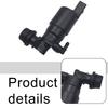 Front Windshield Washer Spray Motor For VOLVO For XC60 For S60 ABS Black OEM 31662340 Replacement Pump Assembly