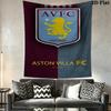 Aston Villa F.C Wall Hanging Printed Fabric Blanket Decorative Tapestries for Bedroom Living Room Home Decor