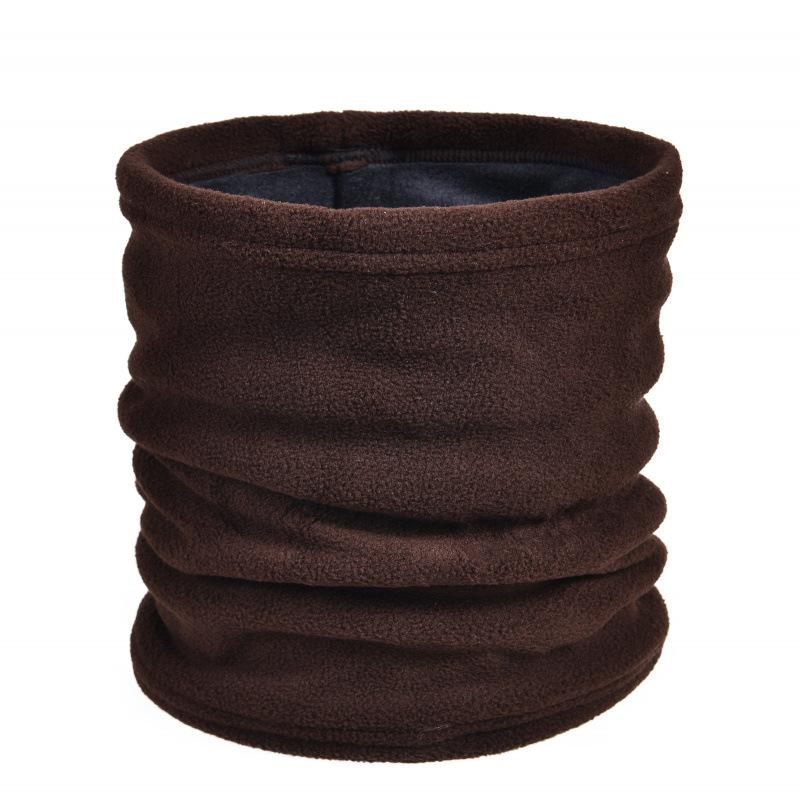 Autumn and winter pullover knitted scarf mask dual-purpose men's and women's warm neck cover riding fleece thickened cervical spine cover