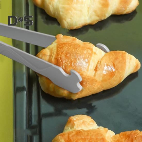 Lebensmittel-Clip, rutschfester Griff, Servierzange, vielseitige Grillzange, Küchenutensilien für Haushaltspicknick