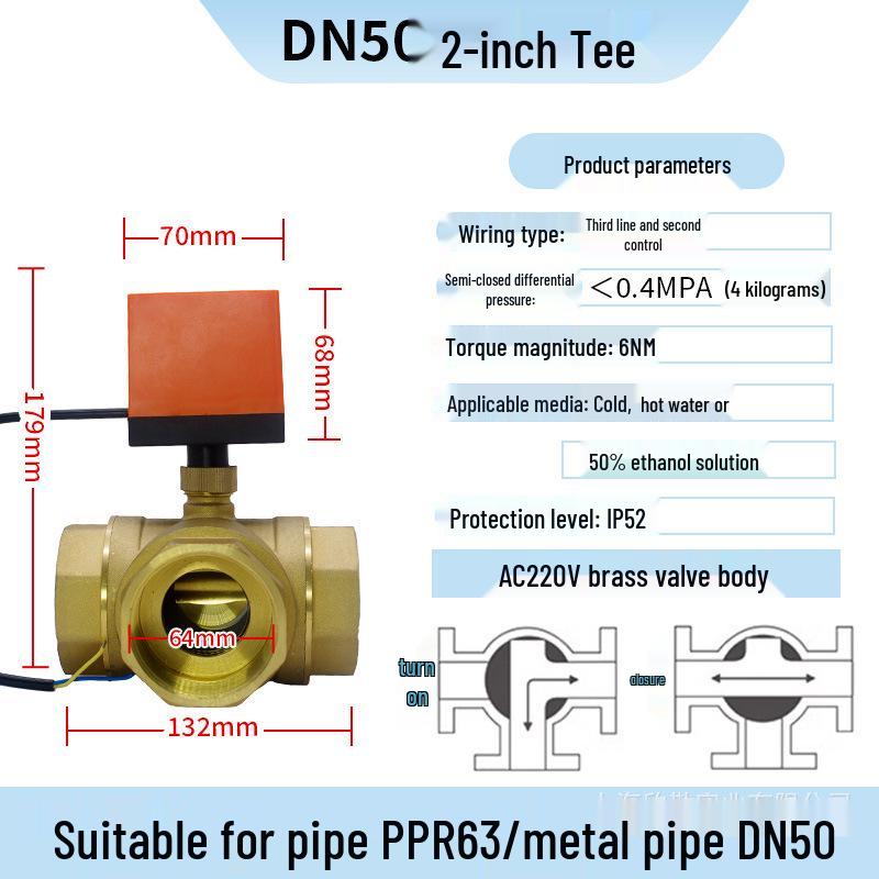 

Триходовий кульовий кран для фанкойлів, підігріву підлоги, сонячної води та іригаційних систем